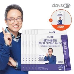 노바렉스 데이즈온 원데이 올인원 프리바이오틱스 유산균 30포