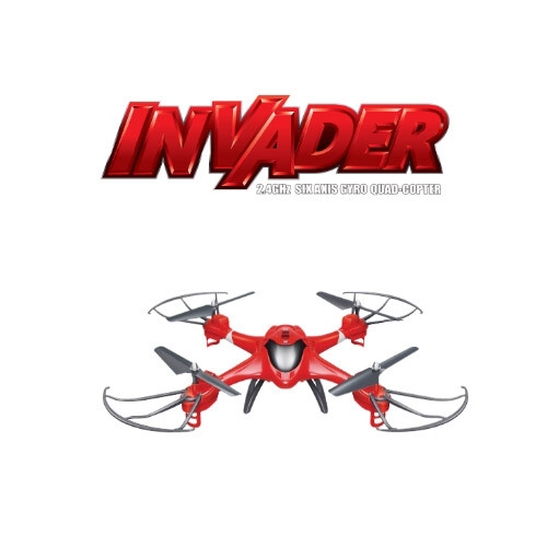 두로카리스마  신나는 RC무선조종 드론 인베이더  조종완구/무선헬기/RC완구