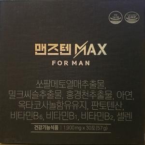 비엘헬스케어 맨즈텐 max 1900mg 30포