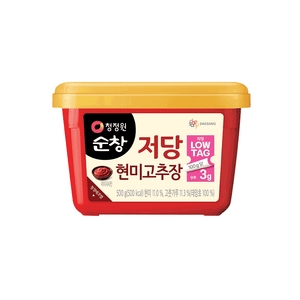청정원 순창 저당 현미고추장 500g