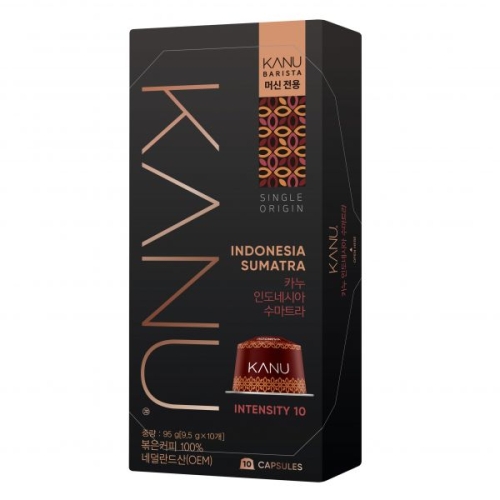동서식품  카누 바리스타 인도네시아 수마트라 캡슐커피(카누머신 전용)