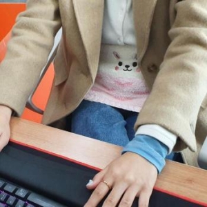 오노마 ONM 니트토끼 배따뜻하게 임산부 워머 배워머 배 보 33113248