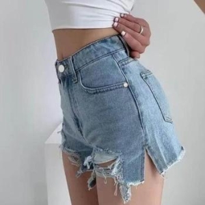 오노마 ONM 트렌디하면서 활동성 좋은 숏팬츠 찢청 디자인 33399664