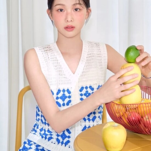 플라스틱아일랜드 PR2KV562 크로셰 스퀘어 베스트