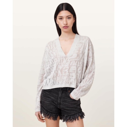 올세인츠 카이토 브이 넥 W092KC-4068