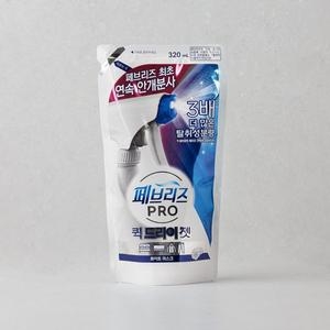 페브리즈 프로 퀵드라이젯 화이트머스크 리필 320ml