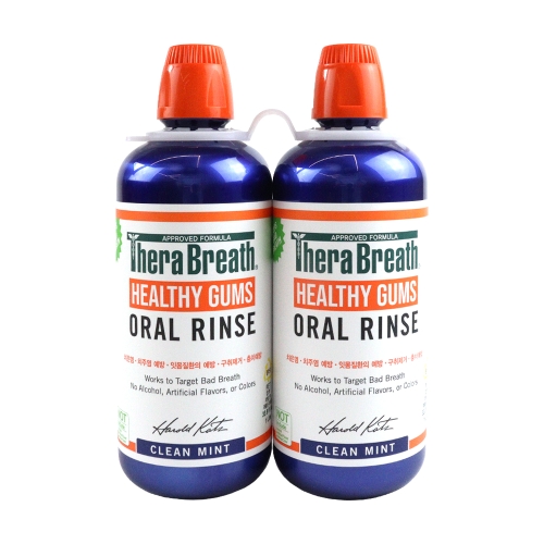 테라브레스  오랄 린스 헬씨검 클린민트 1L