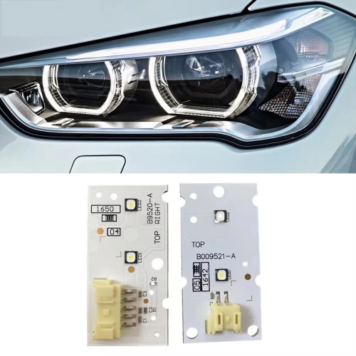 OEM  63117428791 63117428792 화이트 아이 DRL 보드 2017 2018 X1 F48 LED 라이트 주행등 모듈