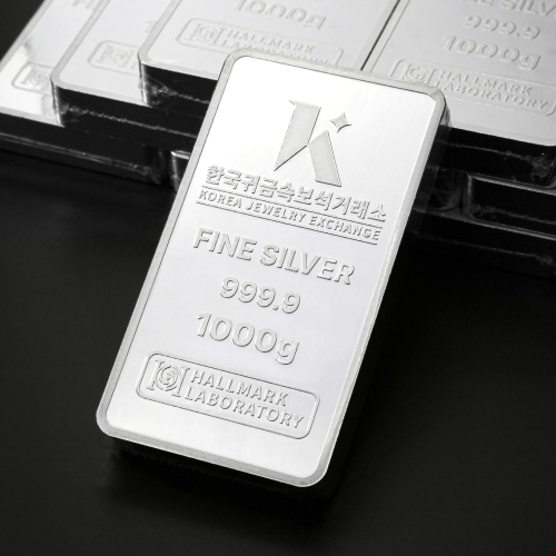 한국귀금속보석거래소  프레스 실버바 1000g