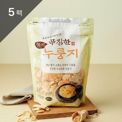 매홍엘엔에프 매홍엘앤에프 푸짐한 현미 누룽지 800g