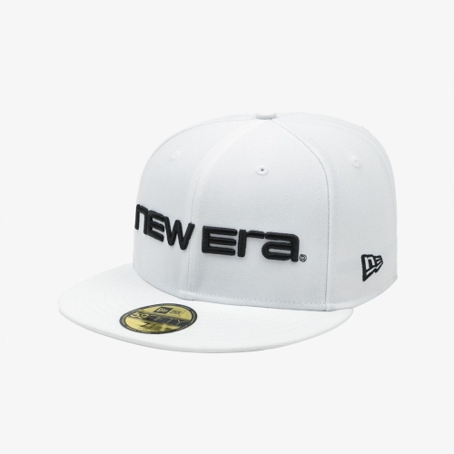 뉴에라 프라이머리 베이직 로고 사이즈캡 옵틱화이트_14741443