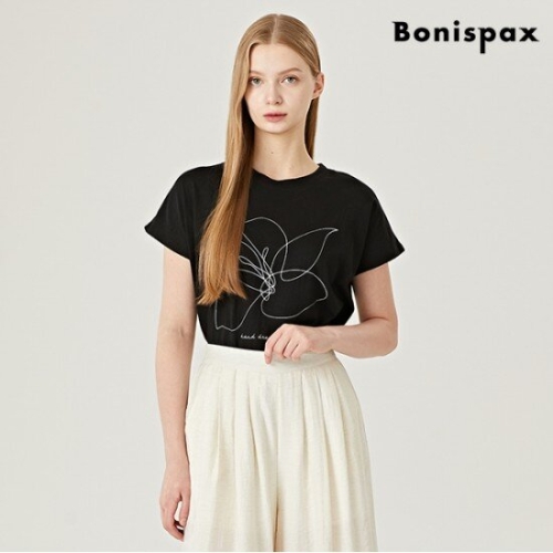 보니스팍스 라운드 반팔 티셔츠 XO2LW026L0