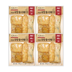 늘푸른바다 고래사어묵 모듬 국탕용 어묵 420g
