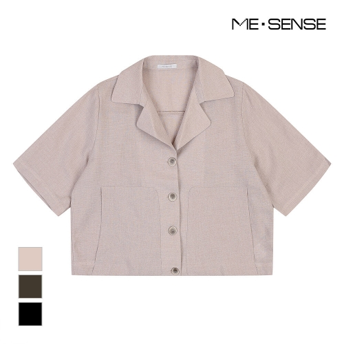 미센스 루즈핏 반팔 자켓_MB3XJKM301Z