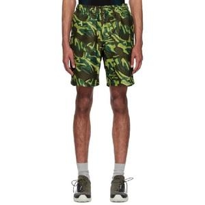 우드우드 Wood Wood 그린 커트 쇼츠 231378M193003