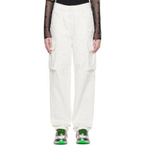 지방시 화이트 오버사이즈 카고 팬츠 BW50ZP5Y5M100 T 135331699