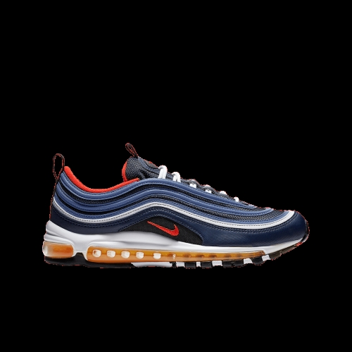 나이키 에어맥스 97 미드나잇 네이비 하바네로 레드 에어 맥스 Midnight Navy Habanero Red 890435