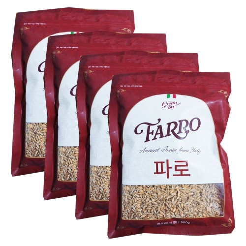 그레인온  24년산 파로 엠머 밀 500g 4개 총2kg + 파로효소g체험팩 3포 증정