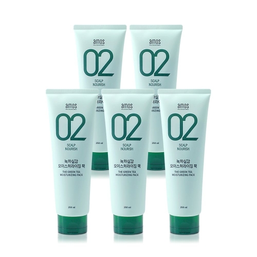 아모스프로페셔널 녹차실감 인텐시브 모이스처 팩 250ml