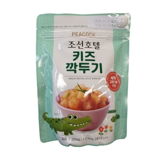 피코크 조선호텔 키즈 깍두기 300g