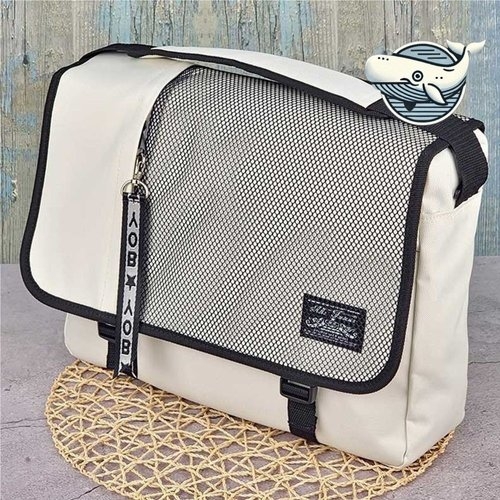 모던 미니 크로스백 메신저 메쉬 가방-WFH2WVF