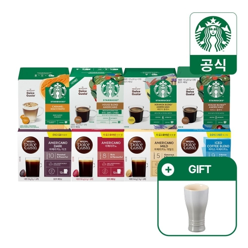 스타벅스  돌체구스토 하우스 블렌드 디카페인 캡슐커피 12캡슐