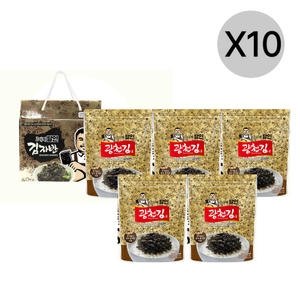 광천김  달인 김병만의 김자반 5봉 선물세트