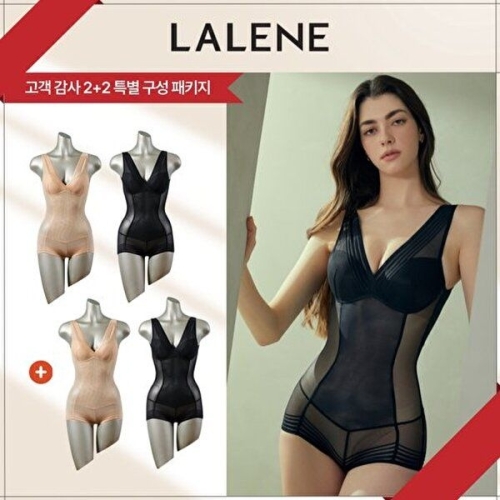 라렌느 슬림핏 올인원 바디수트