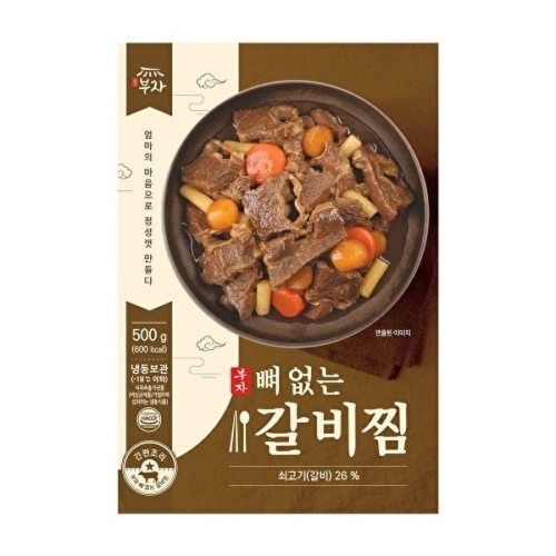 팔도식품  부자 뼈없는 갈비찜 500g