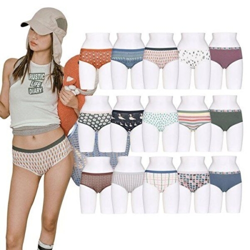 라페어 러스틱라이프 다이어리 인견 팬티_LLMOC314-MT