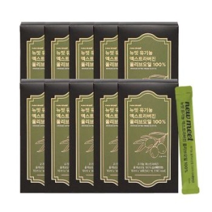 엔에이치바이오 뉴밋 유기농 100% 엑스트라버진 올리브오일 140ml(10mlx14포)