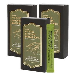 엔에이치바이오 뉴밋 유기농 100% 엑스트라버진 올리브오일 140ml(10mlx14포)