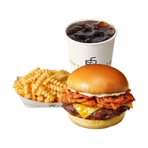 쉐이크쉑 쉑마이스터 버거+프라이+소다(S)