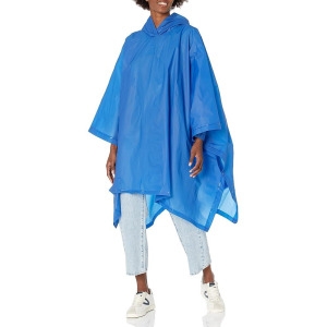 TOTES 후드 레인 판초 로열 127365