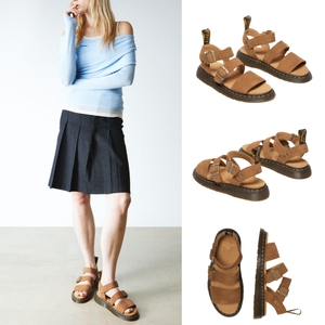 닥터마틴 그리폰 텀블드 누벅 남녀공용 샌들 40625200