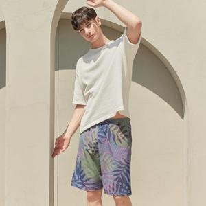 라페어 남자 알로하그린 5부 썸머팬츠 LMKEA5P0179-MP 5584091