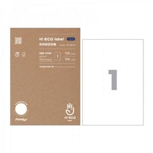 하이  라벨 문구 폼텍 HES-3130 100매 1칸