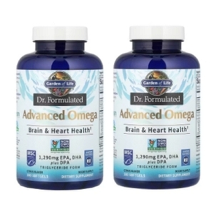 가든오브라이프 Dr. Formulated 어드밴스드 오메가 180캡슐