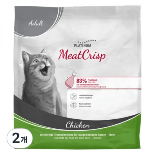 플래티넘 미트크리스프 어덜트 치킨 400g