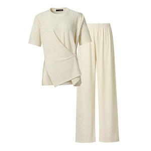 보니스팍스 여성 티셔츠 롱 팬츠 셋업 XP2OW027L0