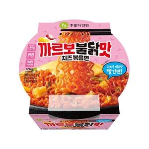 이가자연면  까르보불닭맛 치즈볶음면 176g