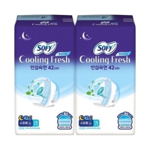 쏘피 쿨링 프레쉬 슈퍼롱 16개