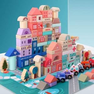 칼라 시티 115P 나무쌓기 W166 35234646