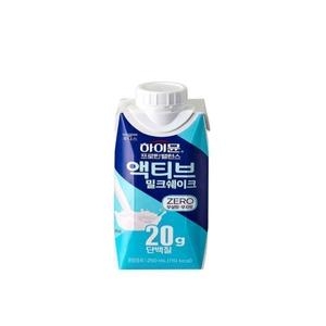 일동후디스 하이뮨 프로틴 밸런스 액티브 밀크쉐이크 제로 250ml