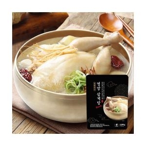 CK푸드원  참이맛 영양 삼계탕 블랙 1kg