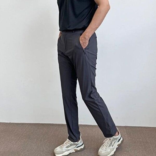 셀러허브 JHQPS9UQ_4B 남성 일자바지 편한 나일론 긴바지