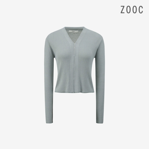 ZOOC 골지 슬림 크랍 가디건 MT_V252KSL938