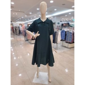 크로커다일레이디 카라 스트링 루즈핏 원피스 CLEMOP501