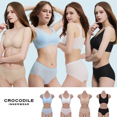크로커다일 감탄 에어로드 시스루 브라팬티세트