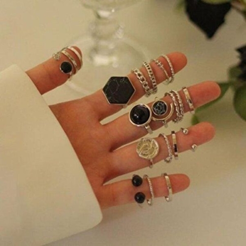 셀러허브  JH4Q0TUV_51IP 20개 반지세트 버전5 ver.5 20pcs